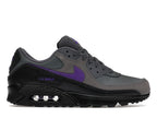 Nike Air Max 90 Iron Grey Wild Grape, vista a 360 gradi 1 di 36