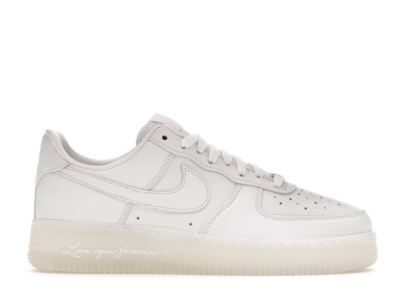 Nike Air Force 1 Low Drake Nocta Certified Lover Boy White Cobalt Tint - White/Cobalt Tint/Metallic Silver - CZ8065-101 - 01
