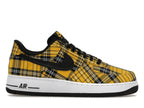 Nike Air Force 1 Low Clueless Yellow Plaid Womens - Multi-Color/Black/Yellow Ochre/White - IR5596-900 - 01