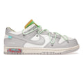 Nike Dunk Low Off White Lot 7 - Sail/Neutral Grey-Vapor Green - DM1602-108 - 01