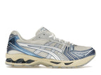 Asics Gel-Kayano 14 Cream Metallic Blue