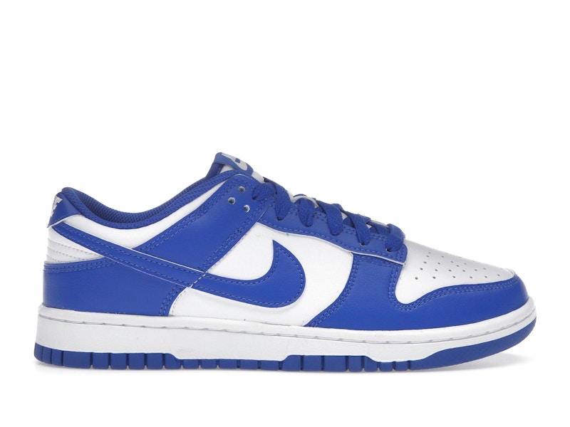 Nike Dunk Low White Hyper Royal (2025), vista a 360 gradi 1 di 36