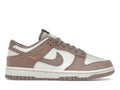 Nike Dunk Low Malt Gold Mini Swoosh Womens - Sail/Metallic Gold/White/Malt - IB4417-105 - 01