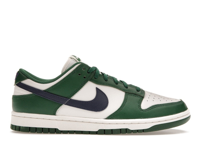 Nike Dunk Low Retro Gorge Green Midnight Navy Womens - Gorge Green/Midnight Navy/Phantom - DD1503-300 - 01
