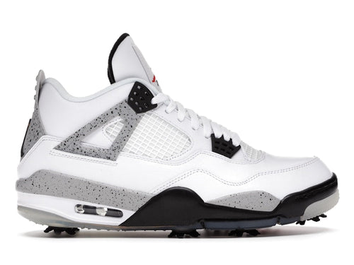 Air Jordan 4 Retro Golf White Cement - White/Tech Grey-Black-Fire Red - CU9981-100 - 01
