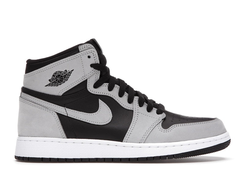 Air Jordan 1 Retro High Black White Light Smoke Grey (GS)