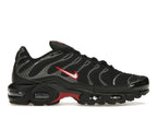 Nike Air Max Plus Black University Red Metallic Silver