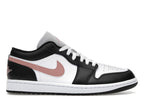 Air Jordan 1 Low Black Rust Pink