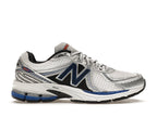 New Balance 860v2 White Team Royal Silver - White/Team Royal - ML860XB - 01