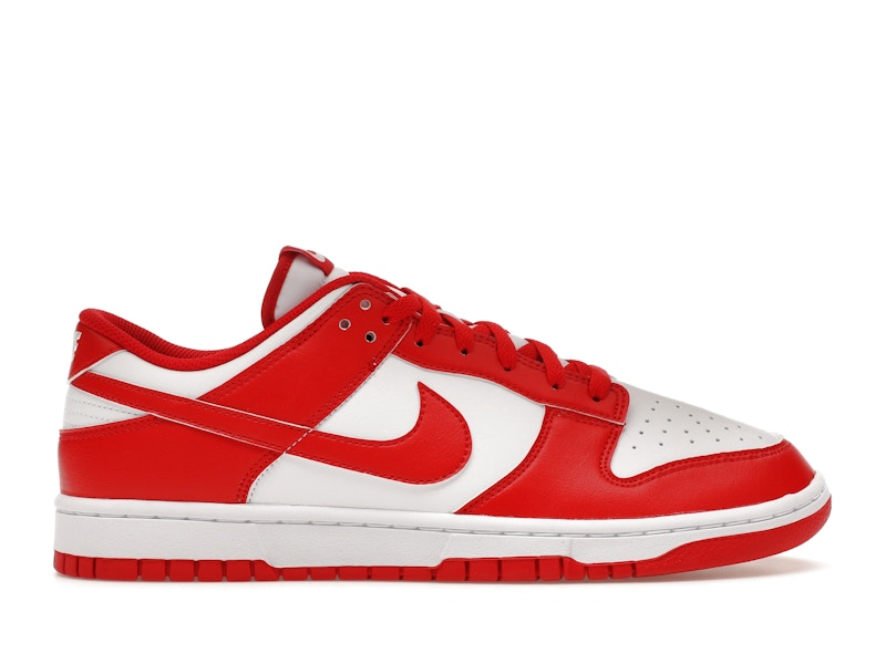 Nike Dunk Low St Johns 2025 - White/University Red-White - HF5441-104 - 01