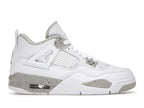 Air Jordan 4 Retro White Oreo 2021 (GS) - White/Tech Grey-Black-Fire Red - DJ4699-100 - 01