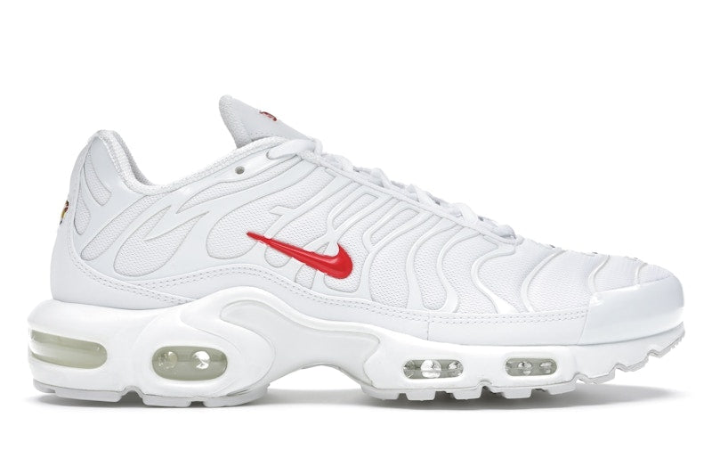 Nike Air Max Plus Supreme White - White/Speed Red-White - DA1472-100 - 01