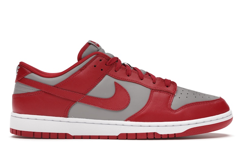Nike Dunk Low Retro Medium Grey Varsity Red 2021 - Medium Grey/White/Varsity Red - DD1391-002 - 01