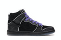 Nike SB Dunk High Black Purple Box
