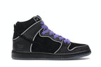 Nike SB Dunk High Black Purple Box