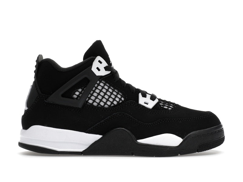 Air Jordan 4 Retro White Thunder (PS) - Black/White/Black - FV4537-001 - 01