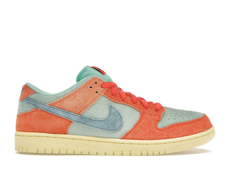Nike Sb Dunk Low Orange Emerald Rise - Orange/Noise Aqua-Emerald Rise-Lemon Chiffon - DV5429-800 - 01
