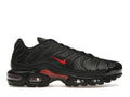 Nike Air Max Plus Premium Bred - Black/Black/Metallic Gold/University Red - FZ3038-001 - 01