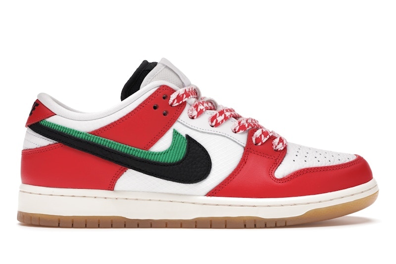 Nike SB Dunk Low Frame Skate Habibi - White/Black-Green-Red-Gum - CT2550-600 - 01