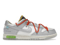 Nike Dunk Low Off White Lot 23 - Sail/Neutral Grey-Habanero Red - DM1602-126 - 01