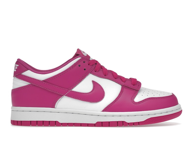 Nike Dunk Low Active Fuchsia (GS), vista a 360 gradi 1 di 36