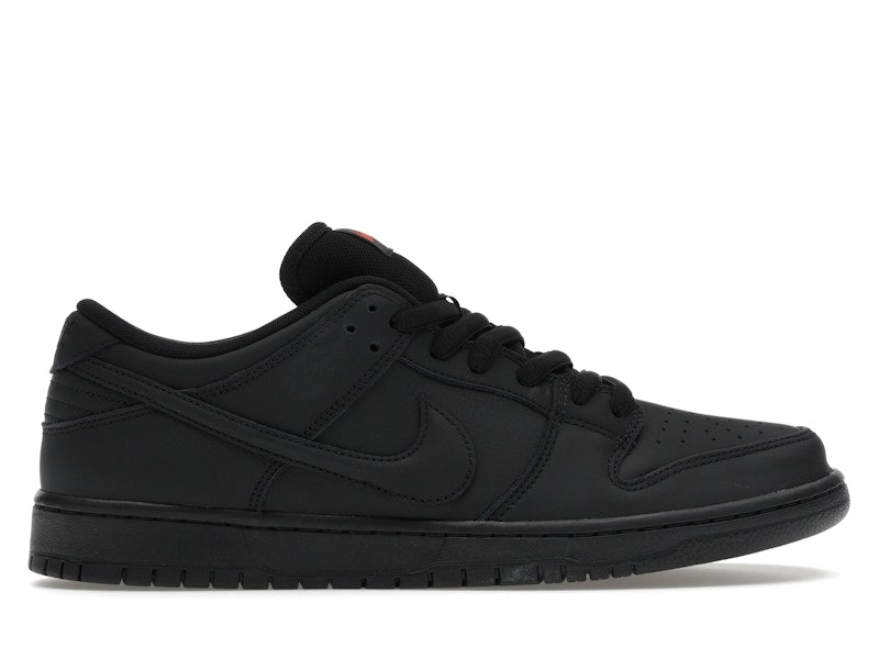 Nike Sb Dunk Low Pro Triple Black - Black/Anthracite/Safety Orange - FJ1674-001 - 01