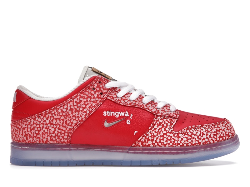 Nike Dunk Sb Low Stingwater Magic Mushroom - Red/White-Ice - DH7650-600 - 01