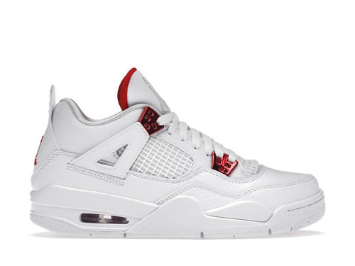 Air Jordan 4 Retro Metallic Red (GS) - White/University Red-Metallic Silver - air-jordan-4-retro-metallic-red-gs - 01