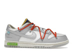 Nike Dunk Low Off White Lot 23 - Sail/Neutral Grey-Habanero Red - DM1602-126 - 02