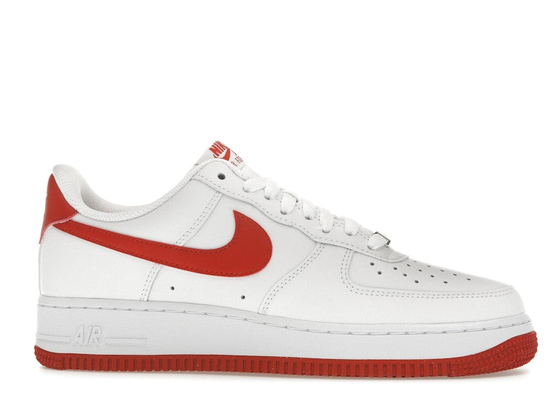 Nike Air Force 1 07 Dragon Red - White/White/Dragon Red - FJ4146-106 - 02