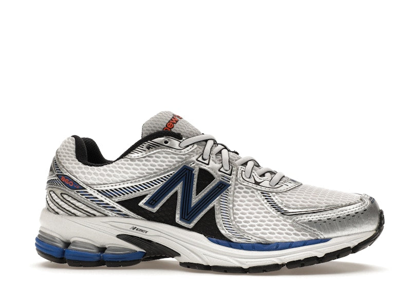 New Balance 860v2 White Team Royal Silver - White/Team Royal - ML860XB - 02