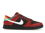 Nike Dunk Low Biker Tattoos - Black/White/Gym Red/University Gold/Atomic Teal - FZ3057-001 - 02