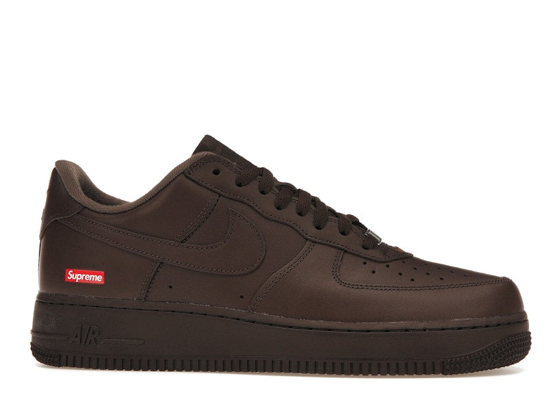 Nike Air Force 1 Low Supreme Baroque Brown, vista a 360 gradi 2 di 36