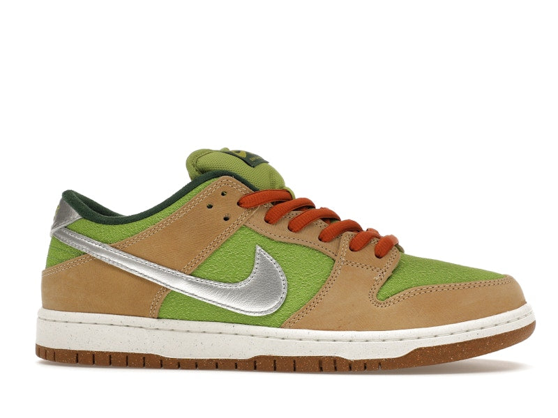 Nike SB Dunk Low Escargot - Sesame/Metallic Silver/Pear/Fir/Sail/Light British Tan - FQ7585-200 - 02