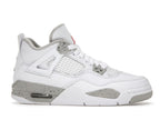 Air Jordan 4 Retro White Oreo 2021 (GS) - White/Tech Grey-Black-Fire Red - DJ4699-100 - 02