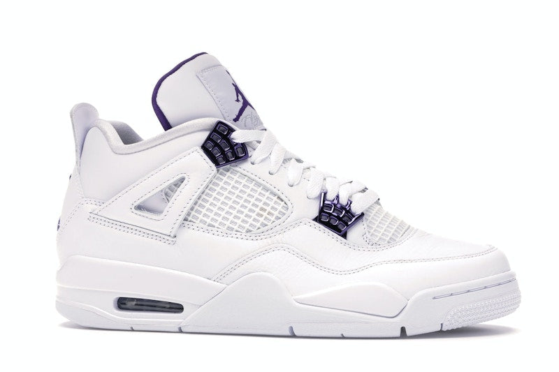 Air Jordan 4 Retro White Court Purple