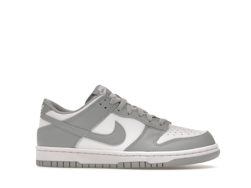 Nike Dunk Low White Light Smoke Grey (GS), vista a 360 gradi 2 di 36