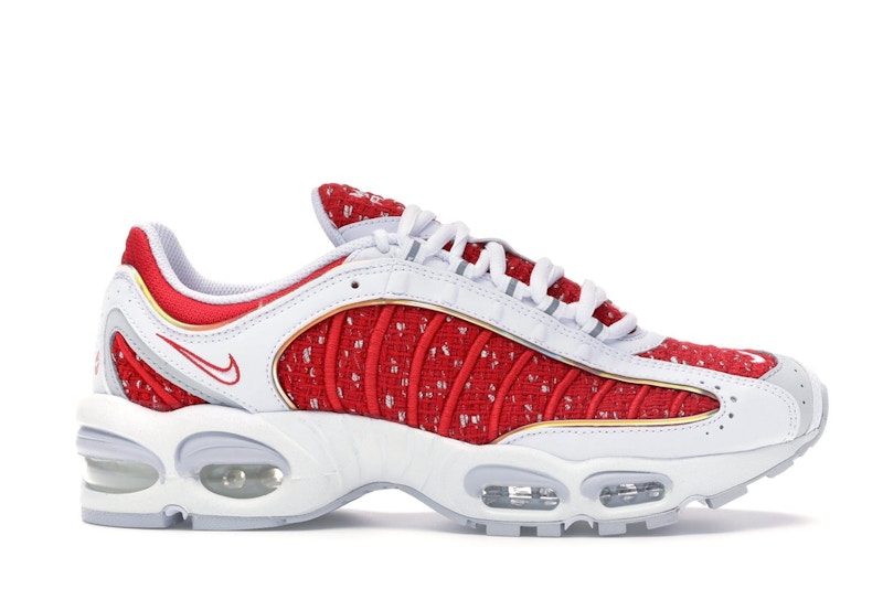 Nike Air Max Tailwind 4 Supreme White, vista a 360 gradi 2 di 36