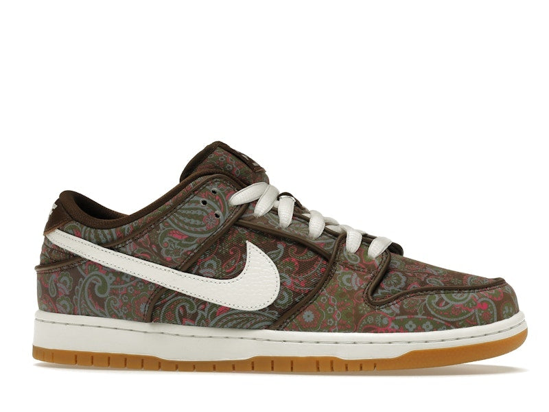 Nike Sb Dunk Low Pro Paisley Brown - Brown/Muli-Color-White-Gum - DH7534-200 - 02