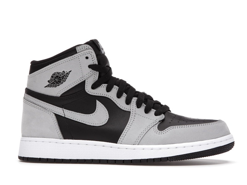 Air Jordan 1 Retro High Black White Light Smoke Grey (GS)