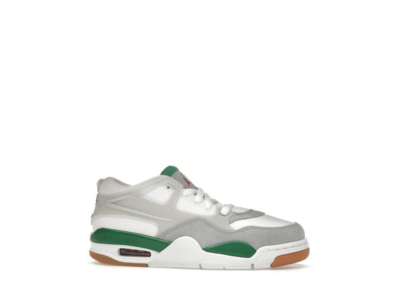 Air Jordan 4 Rm Pine Green (GS) - White/Pine Green/Neutral Grey/Wolf Grey/Varsity Red/Gum Dark Brown - FQ7938-103 - 02