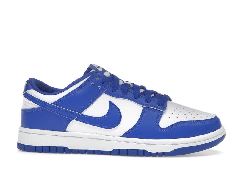 Nike Dunk Low White Hyper Royal (2025), vista a 360 gradi 2 di 36