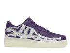 Nike Air Force 1 Low 07 Qs Purple Skeleton Halloween 2021 - Court Purple/Court Purple-White - CU8067-500 - 02