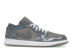 Air Jordan 1 Low SE Medium Grey Cool Grey White, vista a 360 gradi 2 di 36