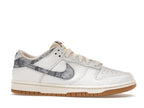 Nike Dunk Low Washed Denim White Midnight Navy - White/Midnight Navy-Gym Red-Sail - FN6881-100 - 02