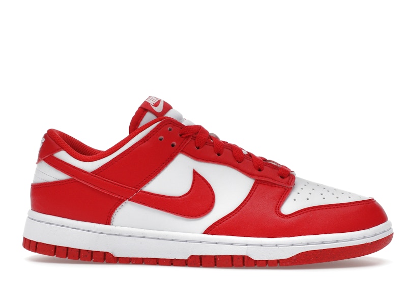 Nike Dunk Low Next Nature St Johns Womens - White/University Red - DD1873-116 - 02