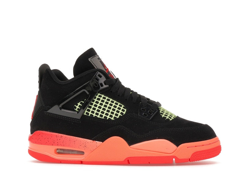 Air Jordan 4 Retro Black Infrared Barely Volt (GS) - Black/Infrared 23/Bright Mango/Barely Volt/White - II1271-001 - 02