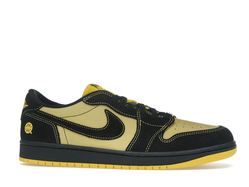 Air Jordan 1 Retro Low OG Quai 54 Black Tour Yellow Red