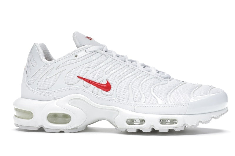 Nike Air Max Plus Supreme White - White/Speed Red-White - DA1472-100 - 02