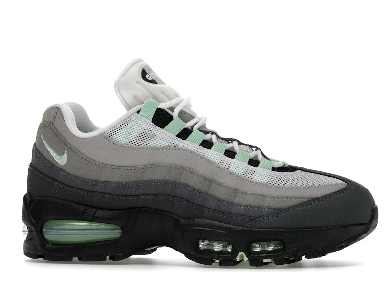 Nike Air Max 95 Og Big Bubble Fresh Mint Womens - Black/Fresh Mint/White/Medium Grey/Anthracite/Light Graphite - HJ5996-005 - 02